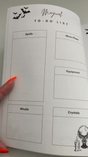 A look at my Spooky Witch Journal ๐งโโ๏ธ
Embrace your inner witch and heal your mind and spirit with this magical journal.
Decorated with spooky witchy themes, this journal is designed to help you track your thoughts, behaviours, emotions and feelings.
Each section is thoughtfully designed with dedicated space for journalling, magical worksheets to track spells and rituals and more.
#irishcrafts #buyirish #spookyseason #journalling