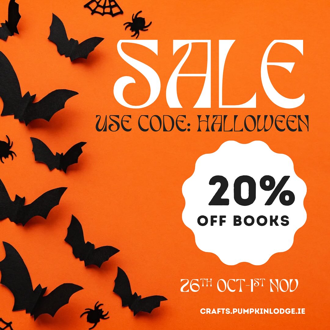 Samhain sale: 20% off my books Recipes for Autumn Souls, Vegan Comfort Food and the Spooky Witch Journal
Use code: Halloween at the checkout
Valid until the 1st of November
#irishbooks #irishauthor #pumpkinseason #spooky #vegancookbook #journalling