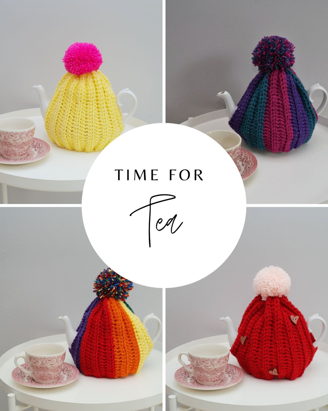 Some of my handmade tea cosies ๐ซ
#handmade #madeinireland #irishcrafts