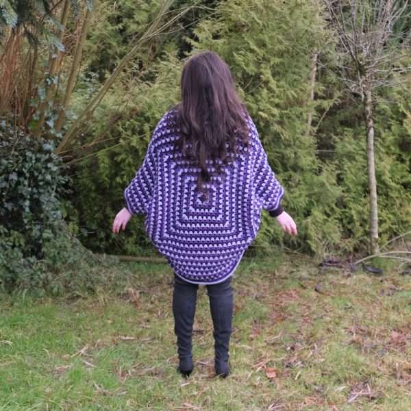 Danu Hug Shrug Cardigan - Irish Crafts - Image 4